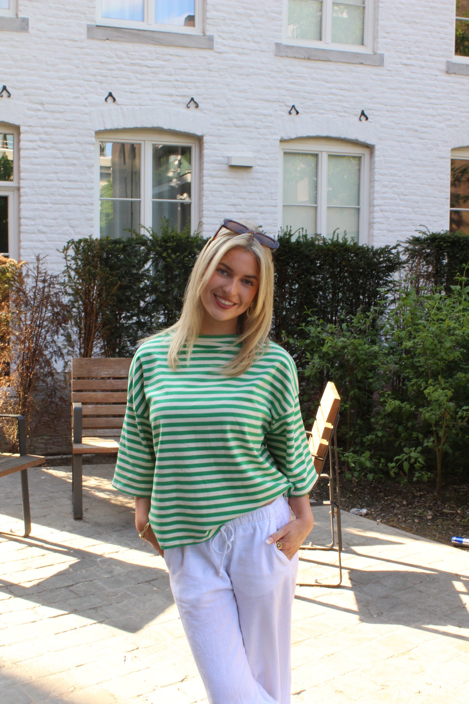 Sofie Striped Tee