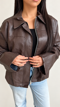 Leather jacket