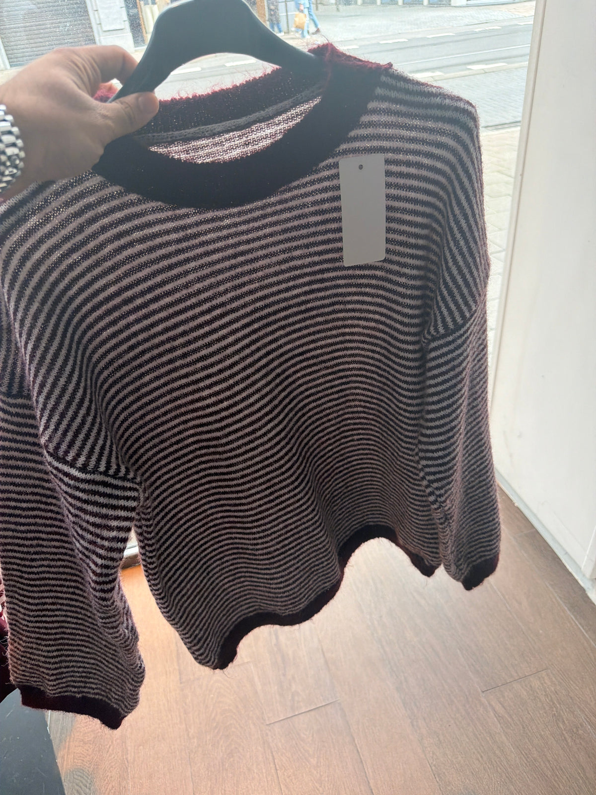 Stripe sweater