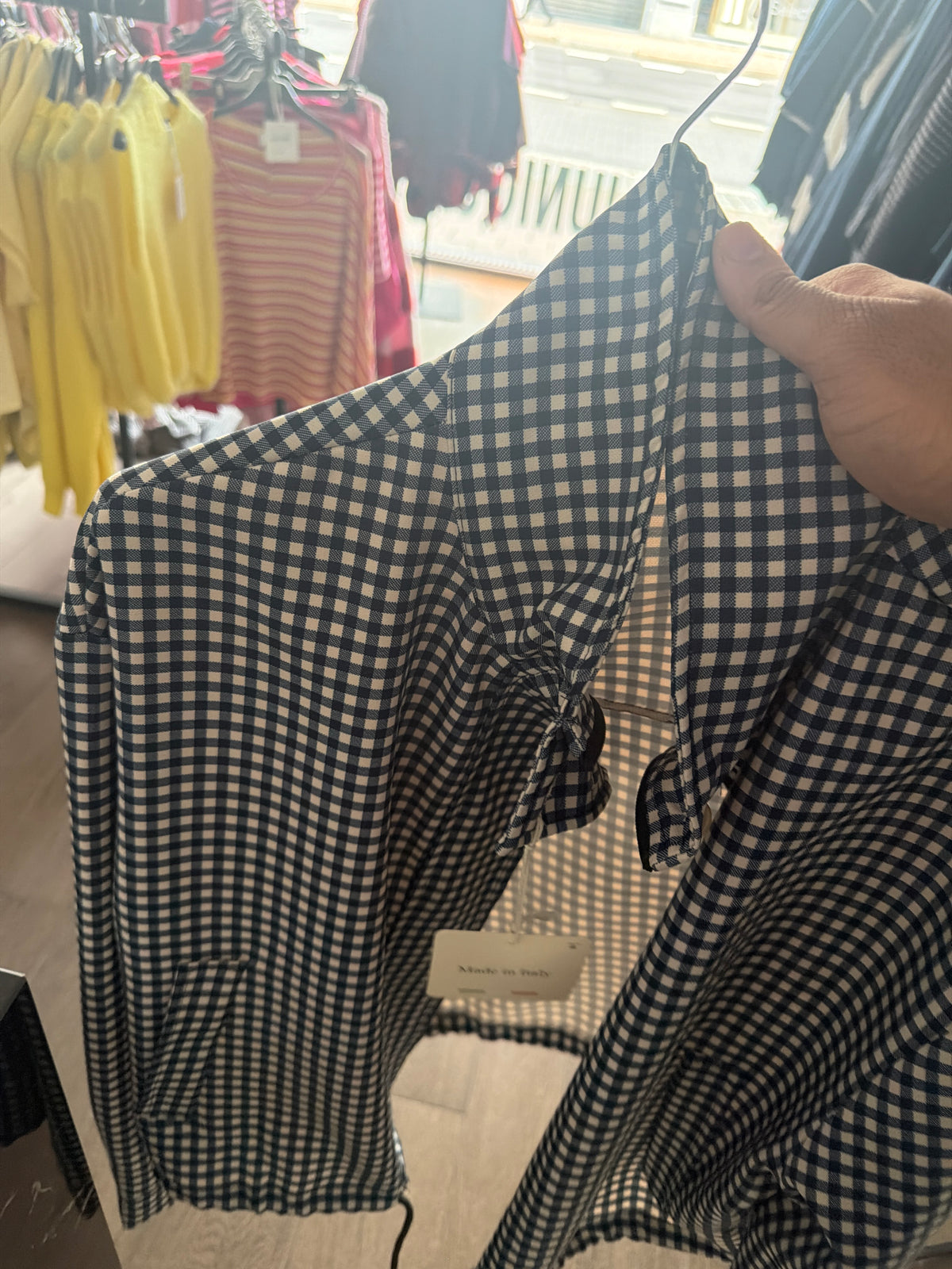 Jacket checked