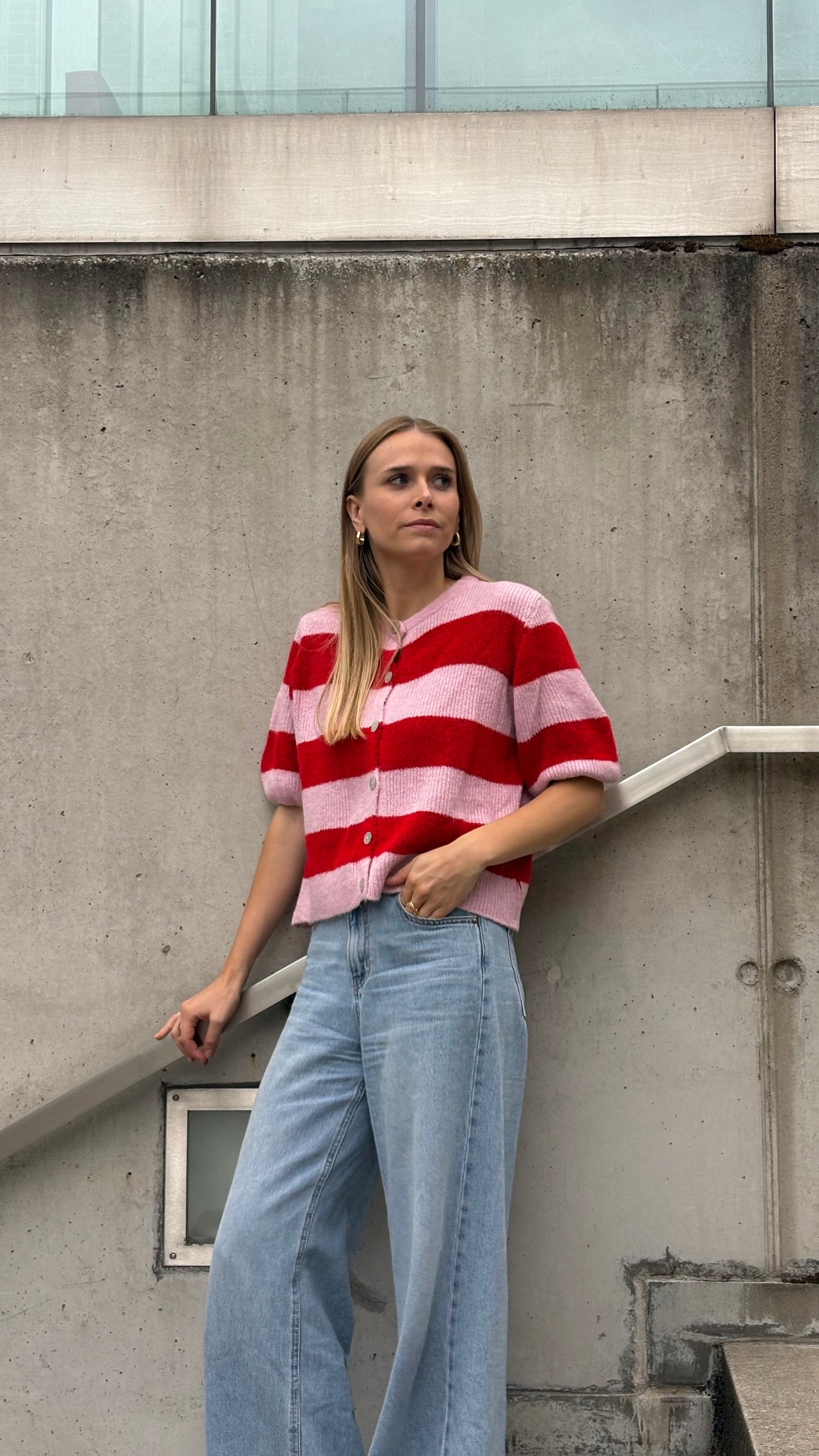 Sunny Striped Cardigan