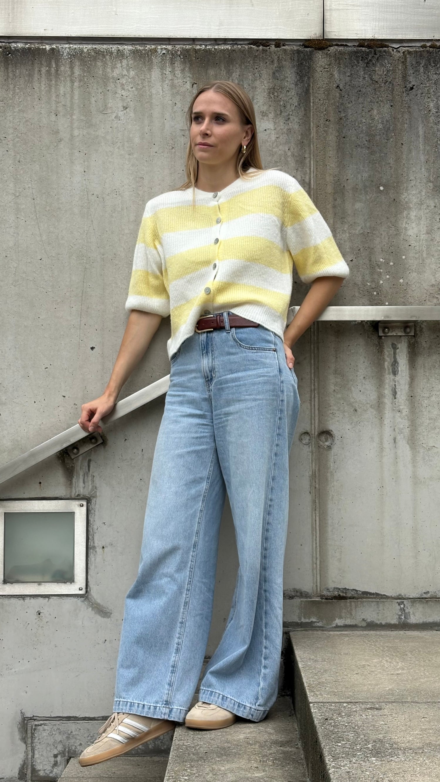 Sunny Striped Cardigan