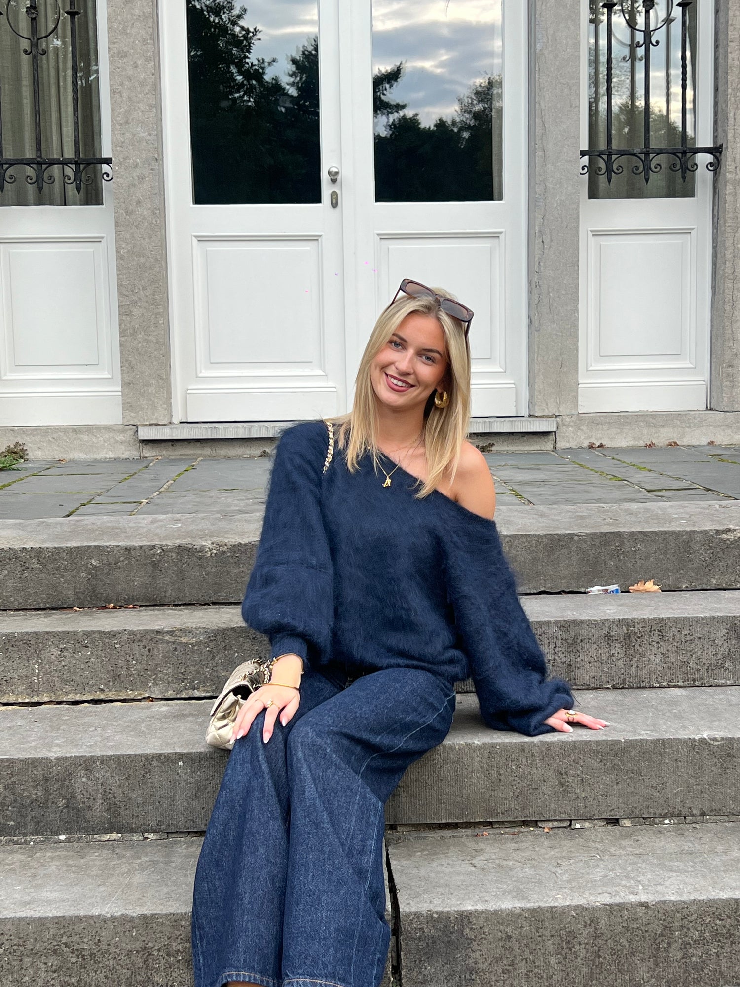 Lena Off Shoulder Sweater