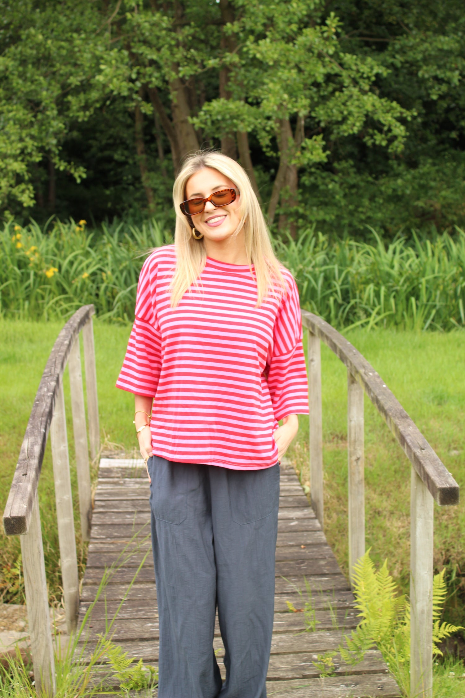 Sofie Striped Tee