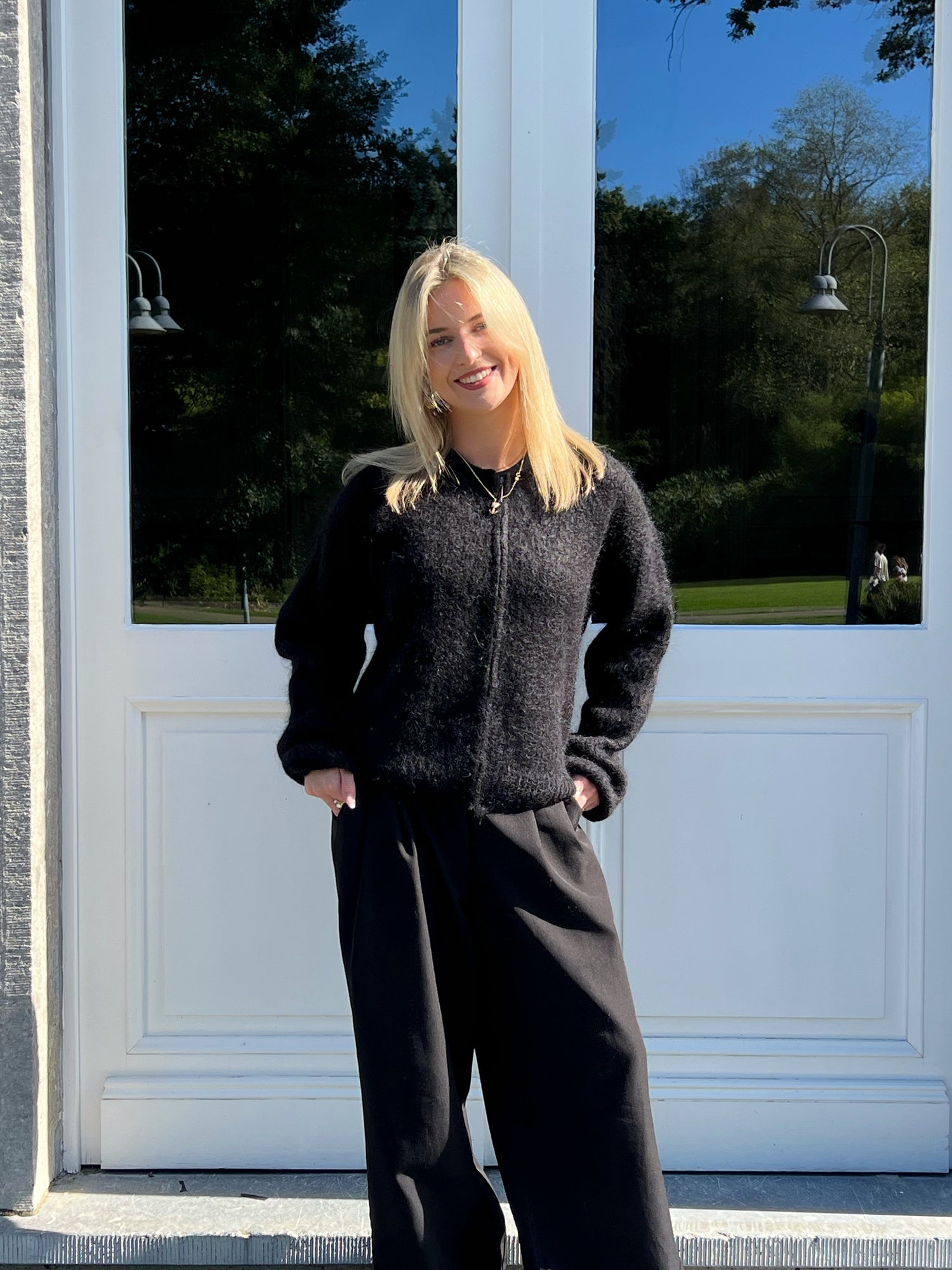 Tessa Zip Cardigan