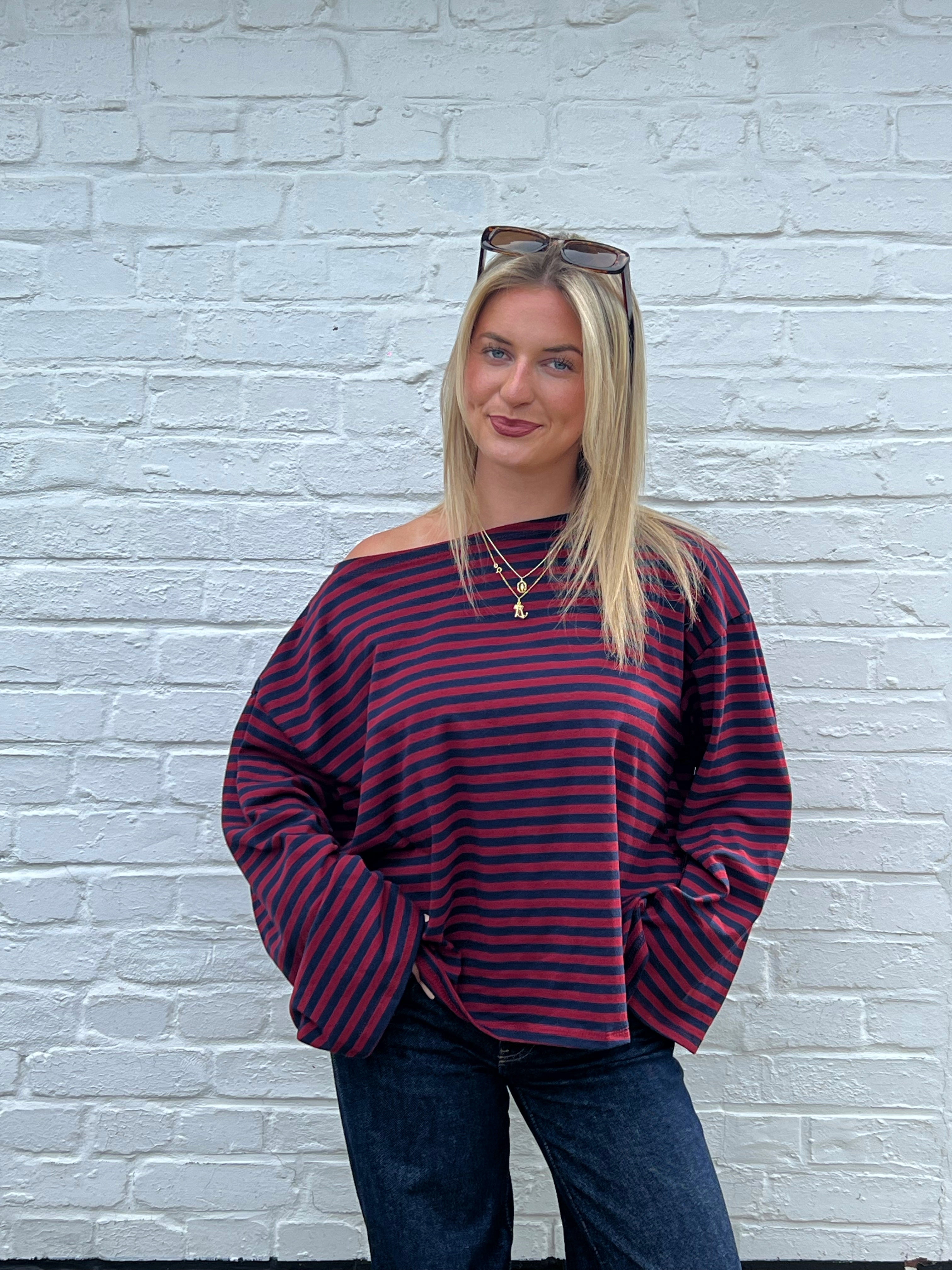 Sophie Off Shoulder - Manches longues