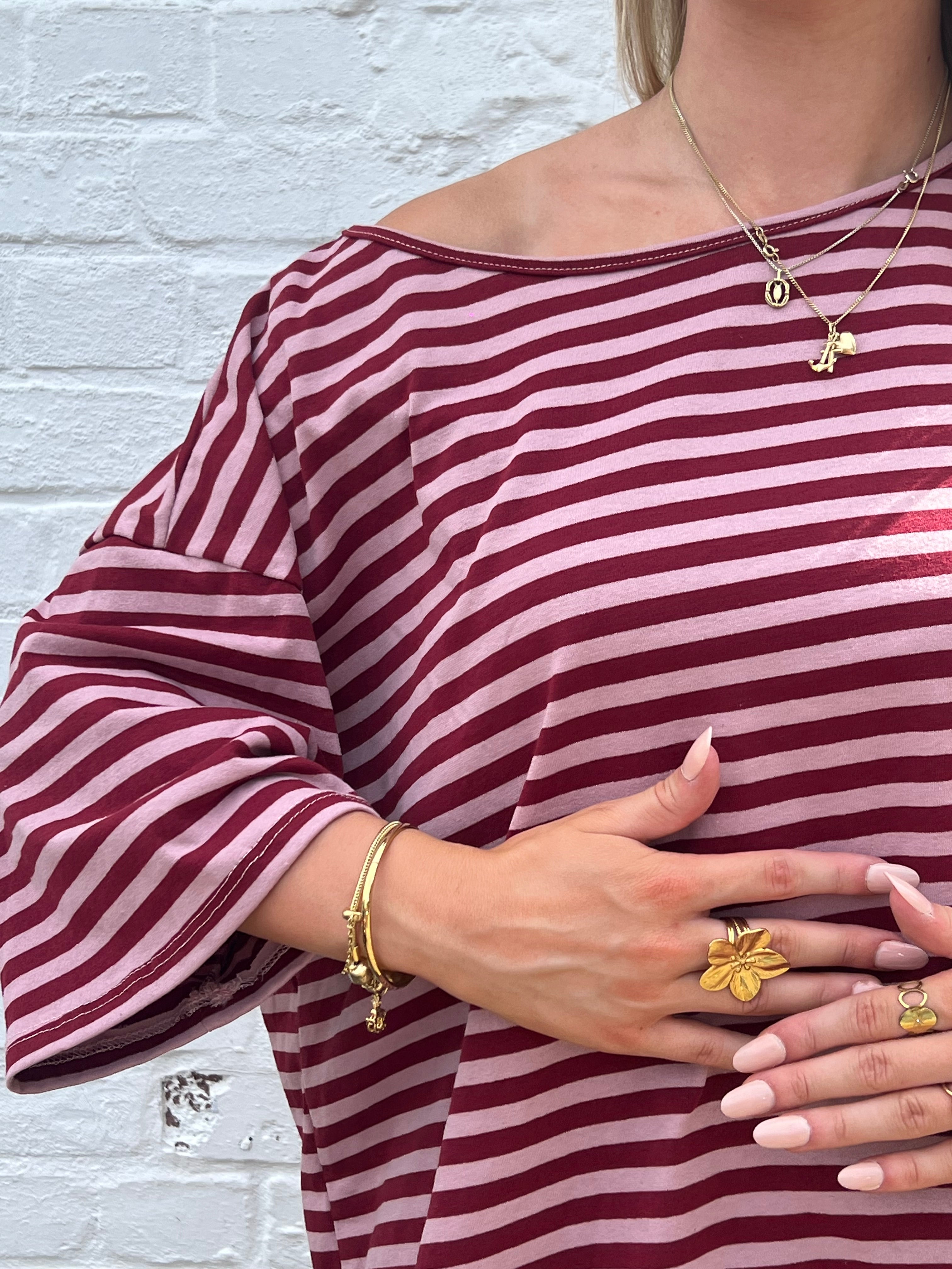 Macy Tee - Off Shoulder