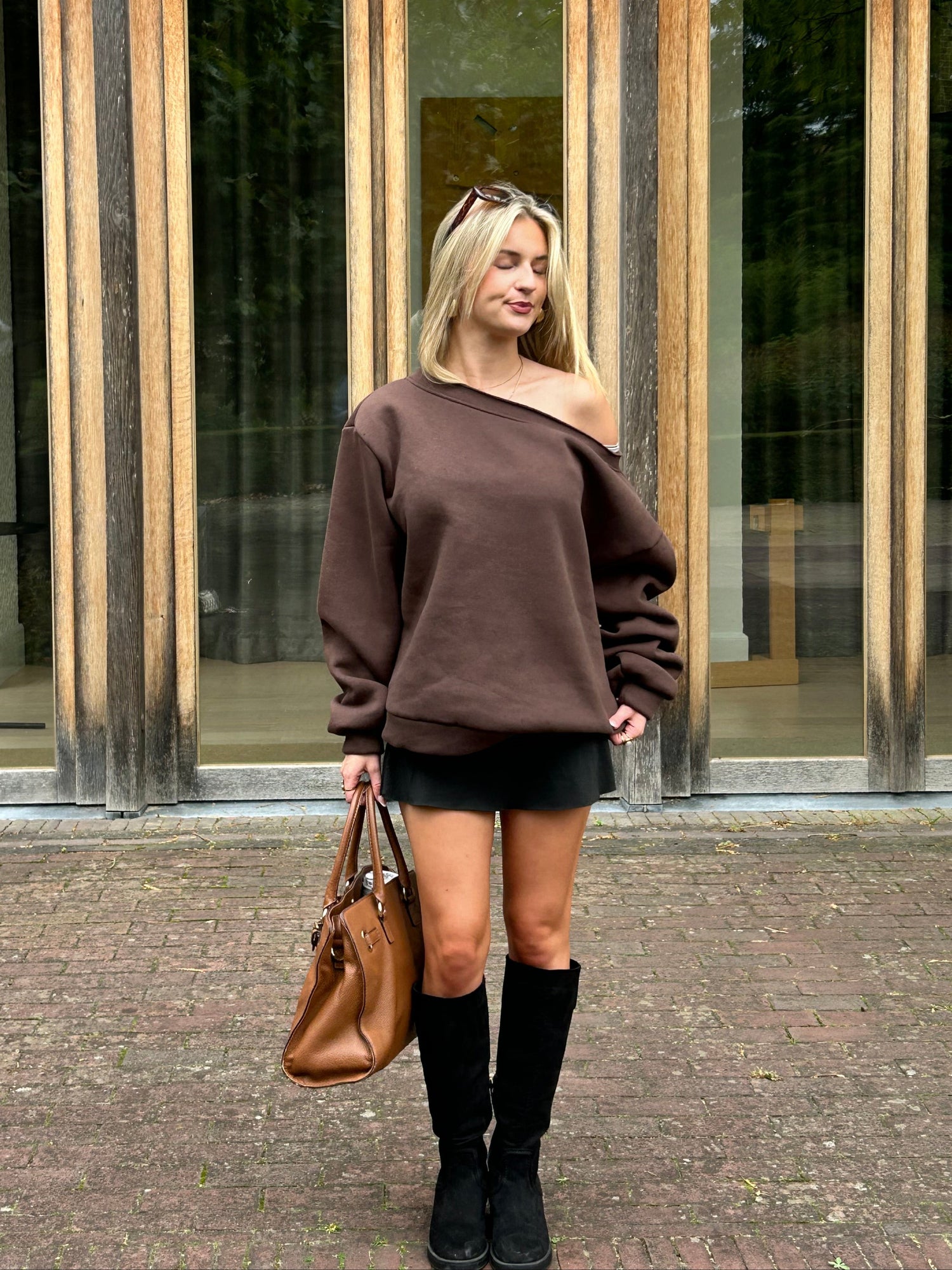 Julie Off Shoulder Sweater