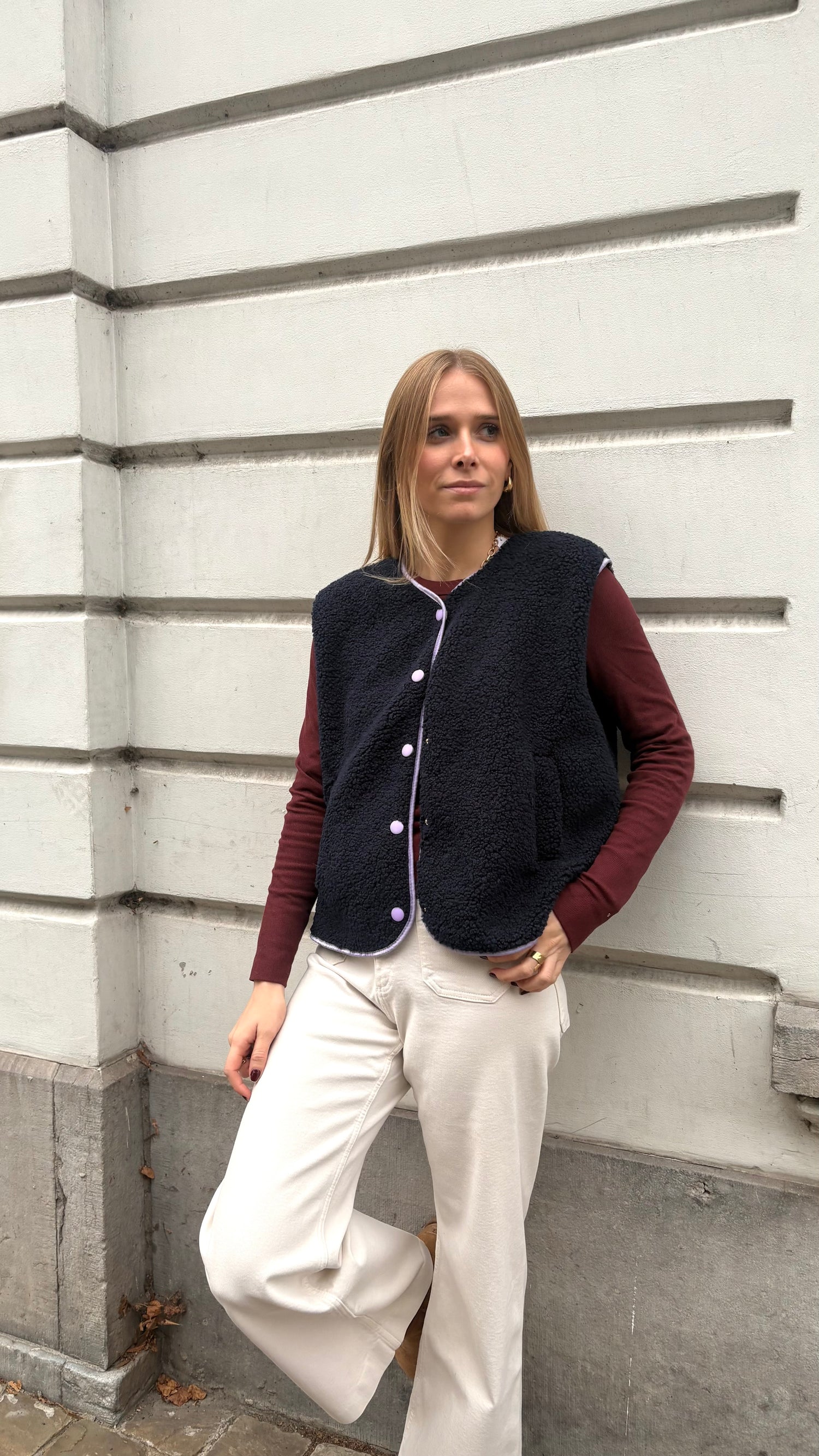 Gilet brodé Elise