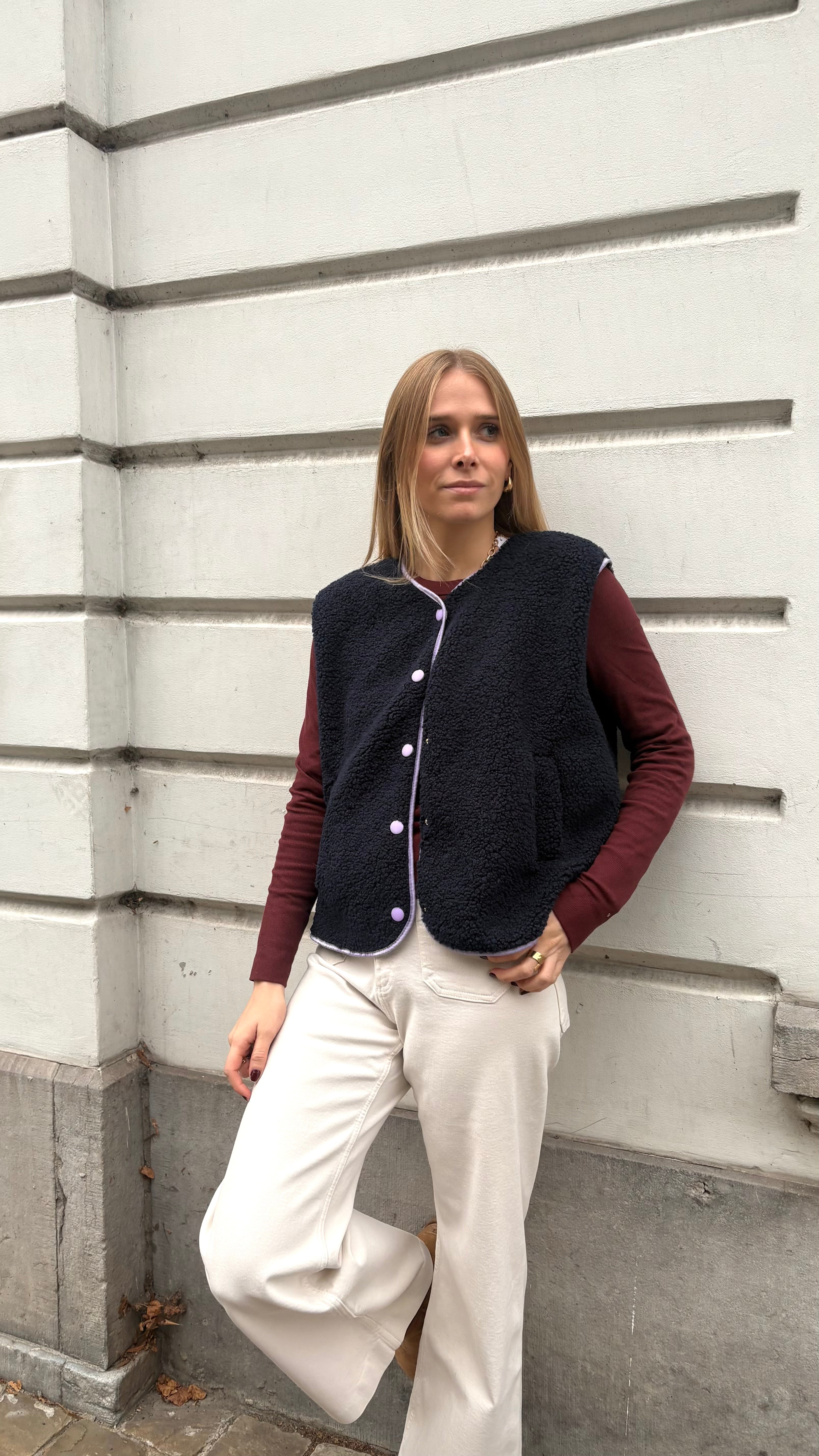 gilet brodé