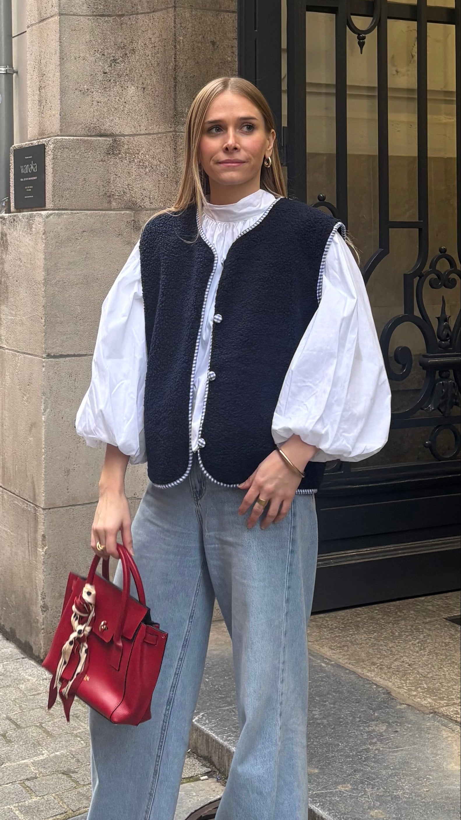 gilet brodé