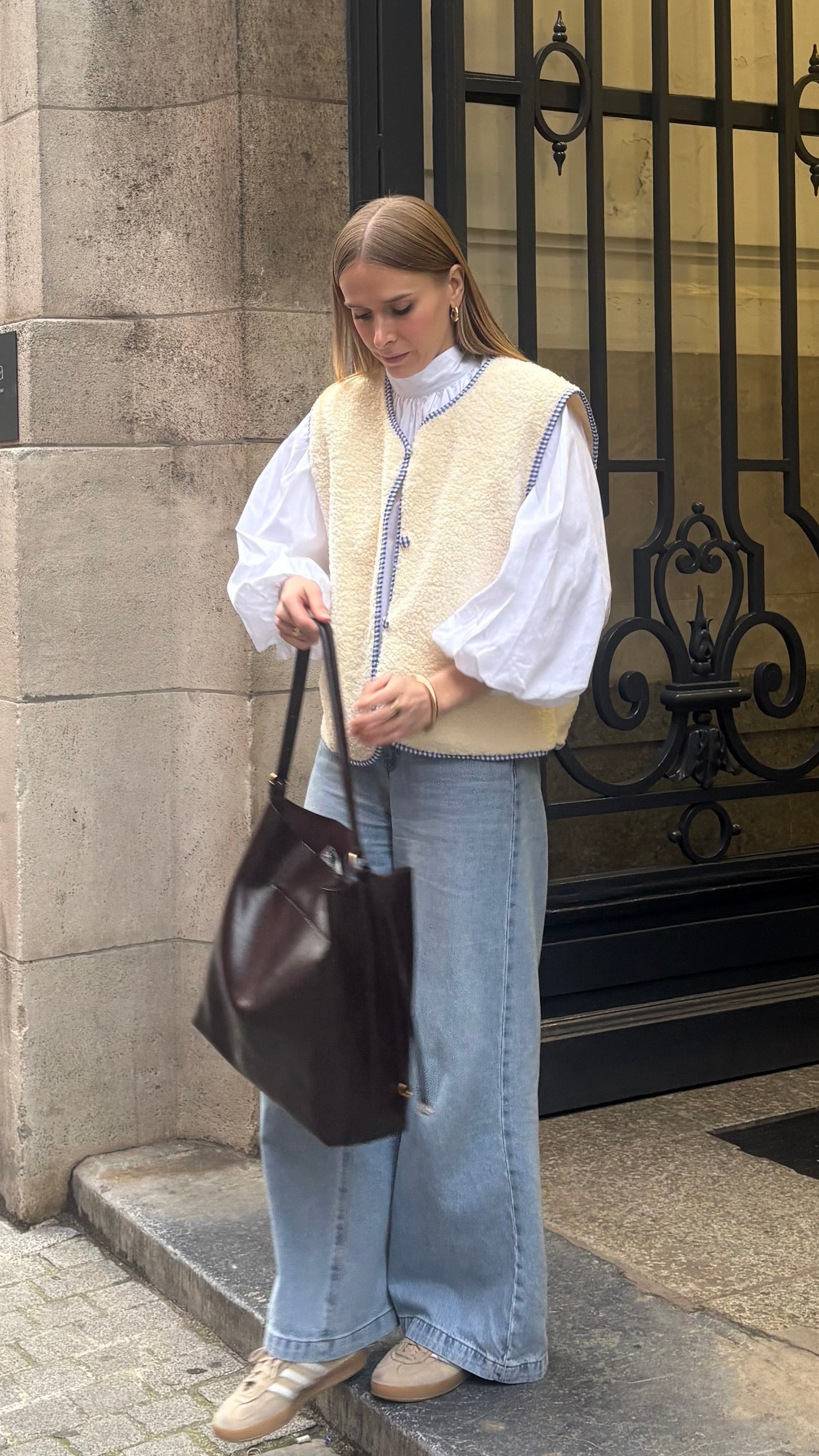 gilet brodé