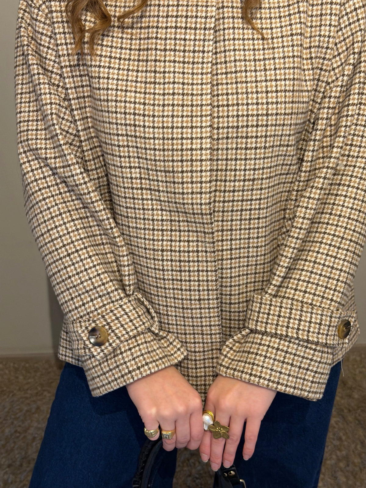 Lena Check Jacket