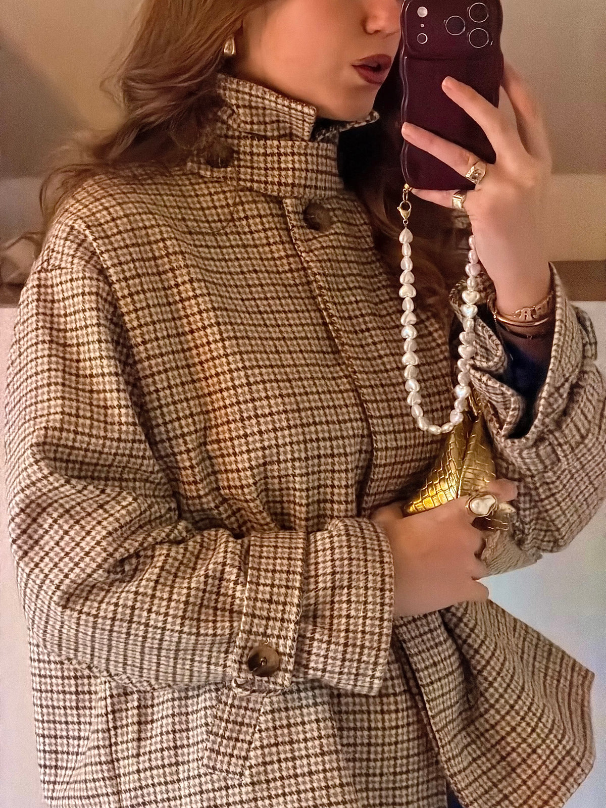 Lena Check Jacket