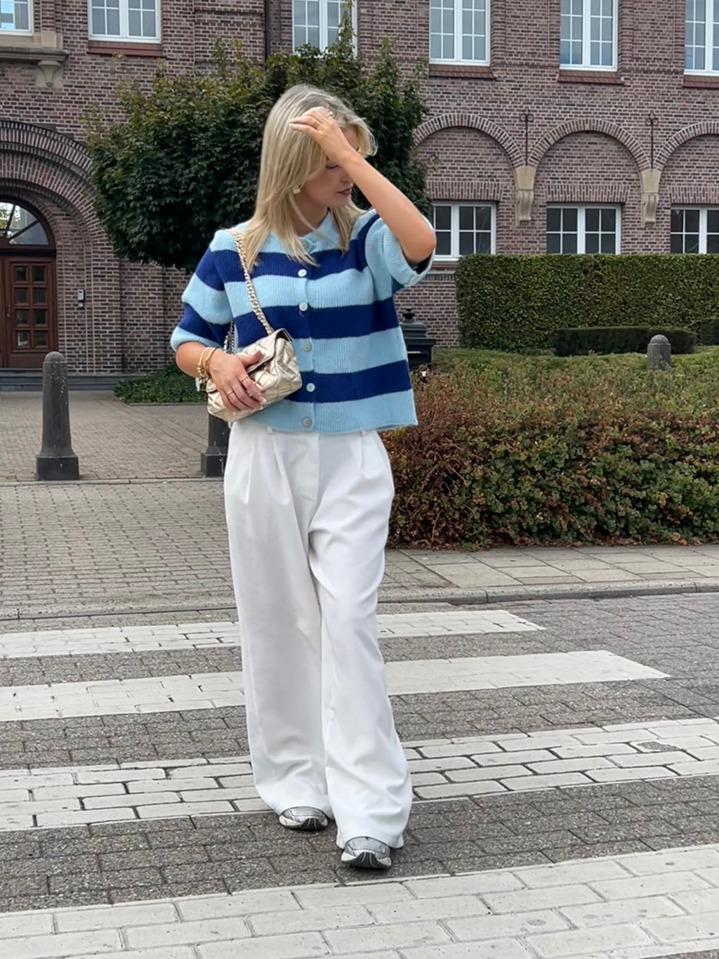 Gilet rayé
