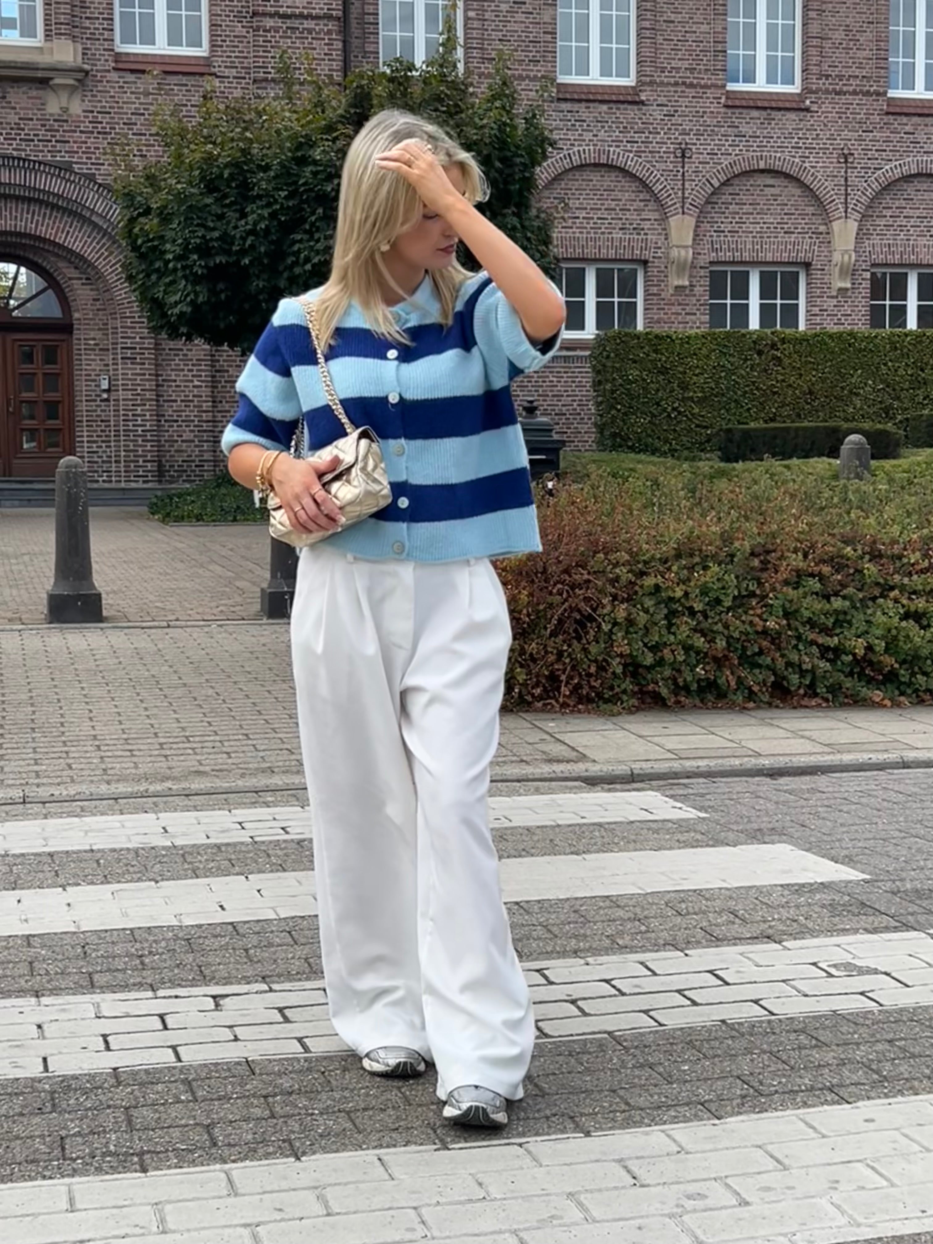 Gilet rayé