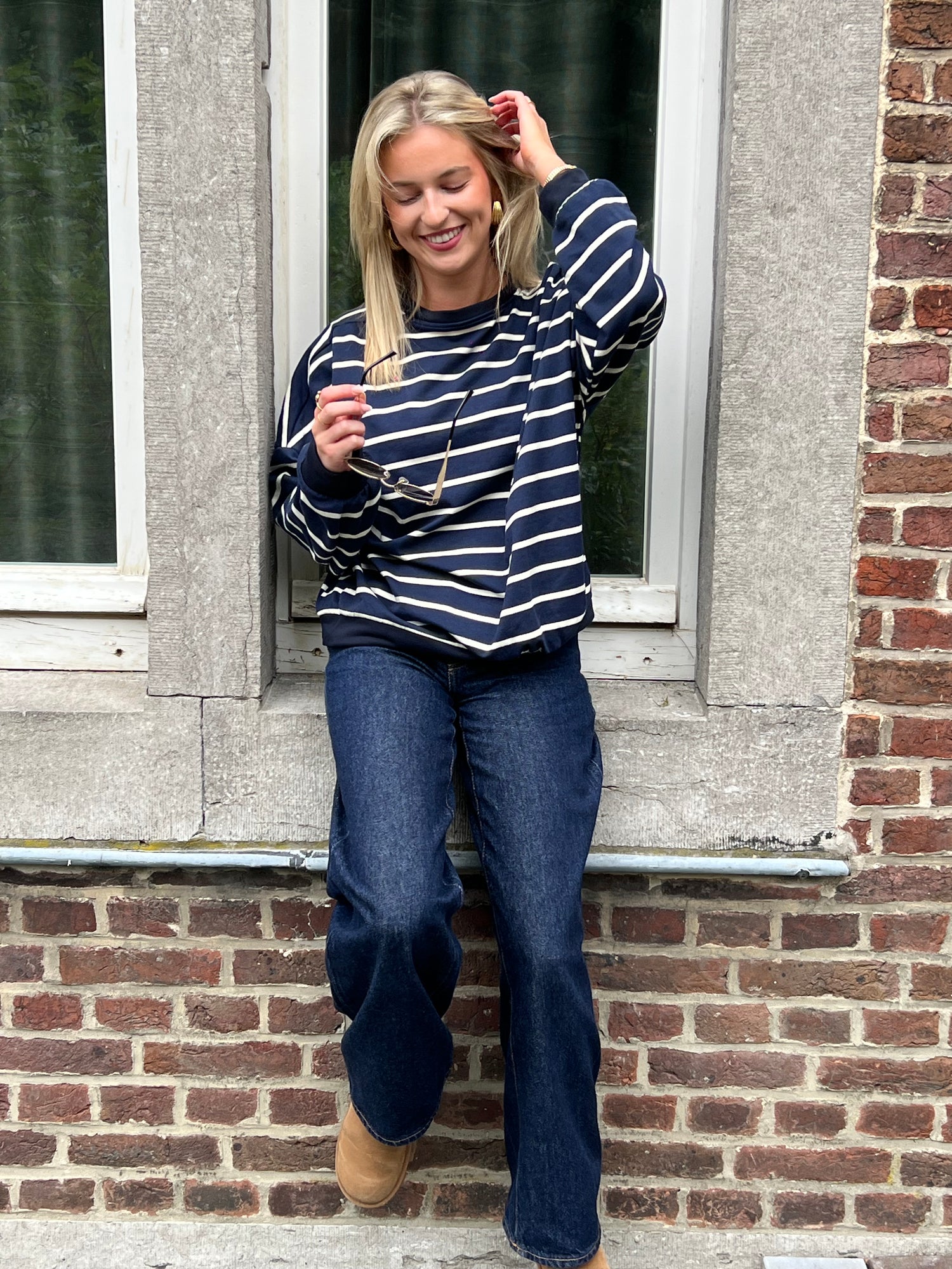 Alessia Striped Tee