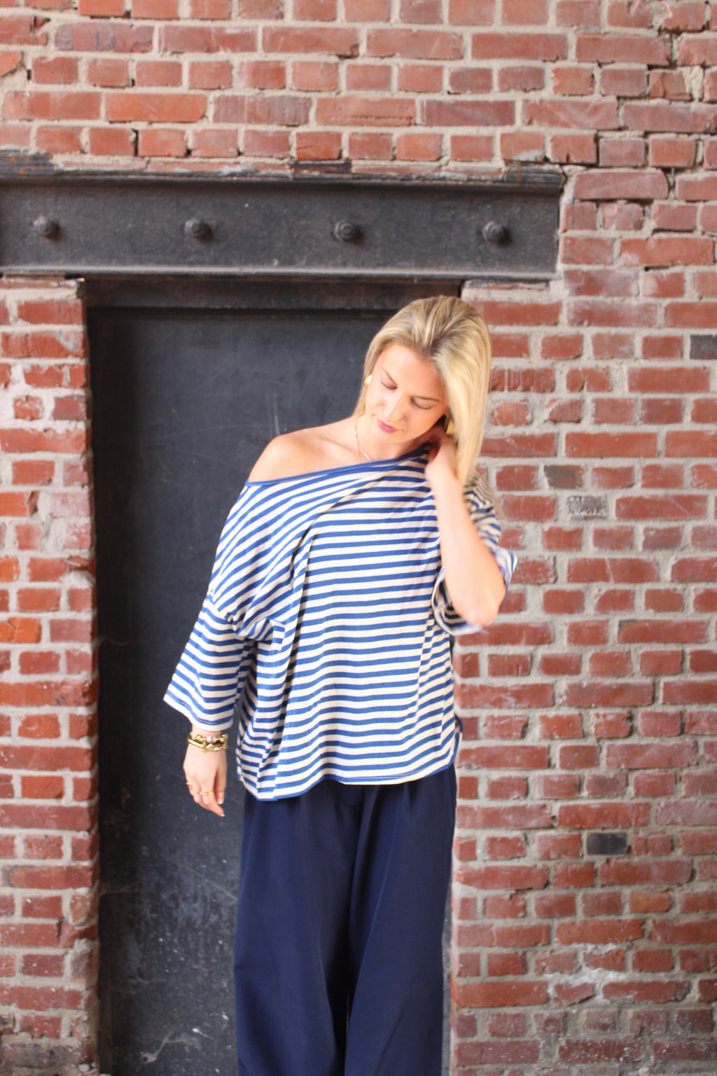 Macy Tee - Off Shoulder