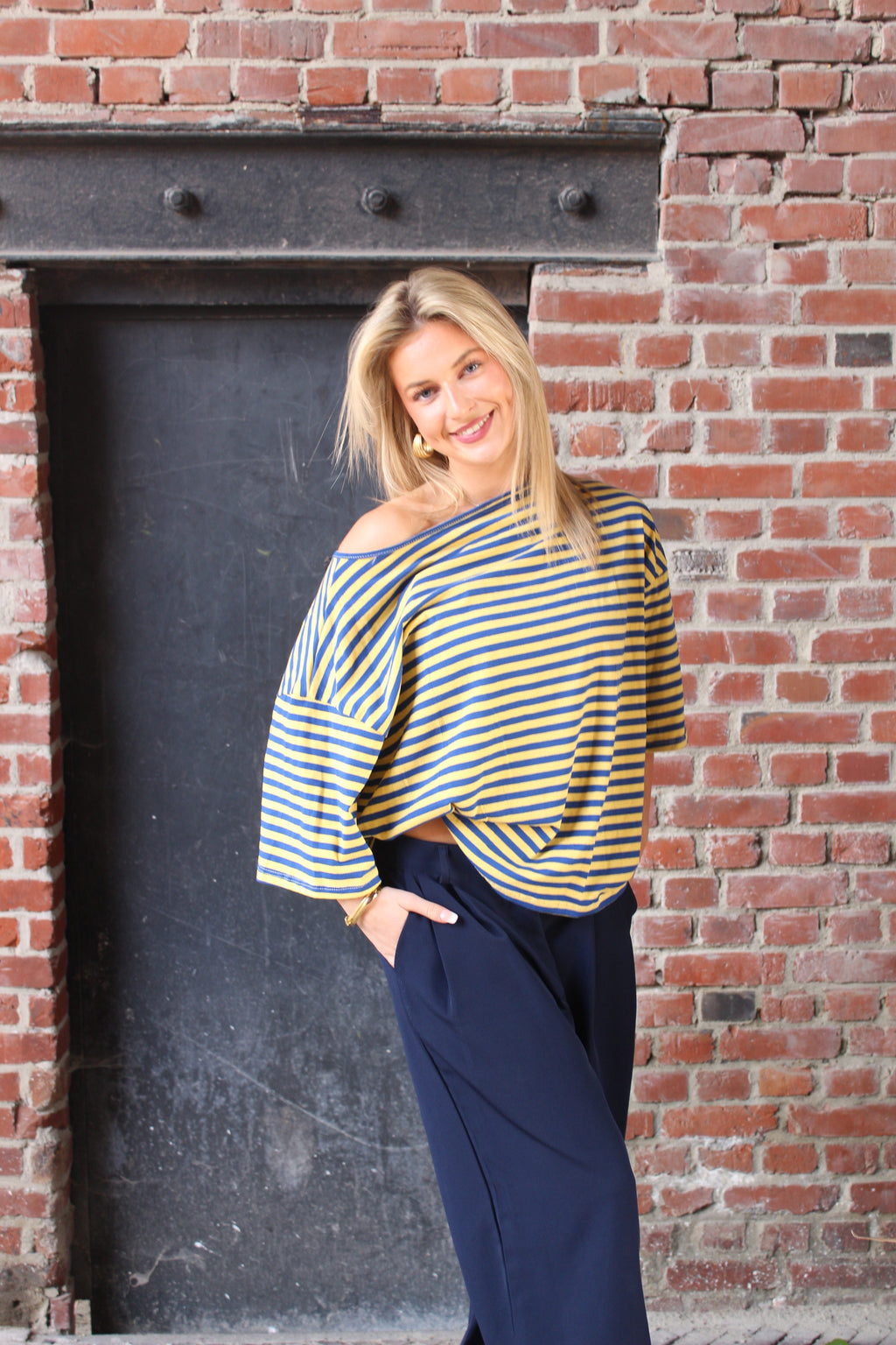 Macy Tee - Off Shoulder