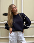 Pull brodé Julie
