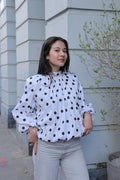 Amelie Dot Blouse