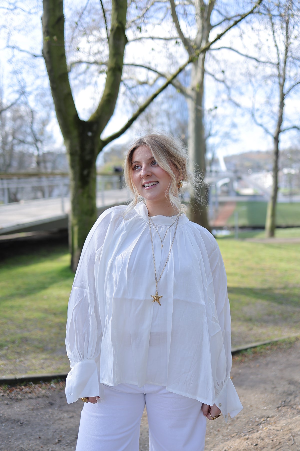 Elara Satin Blouse