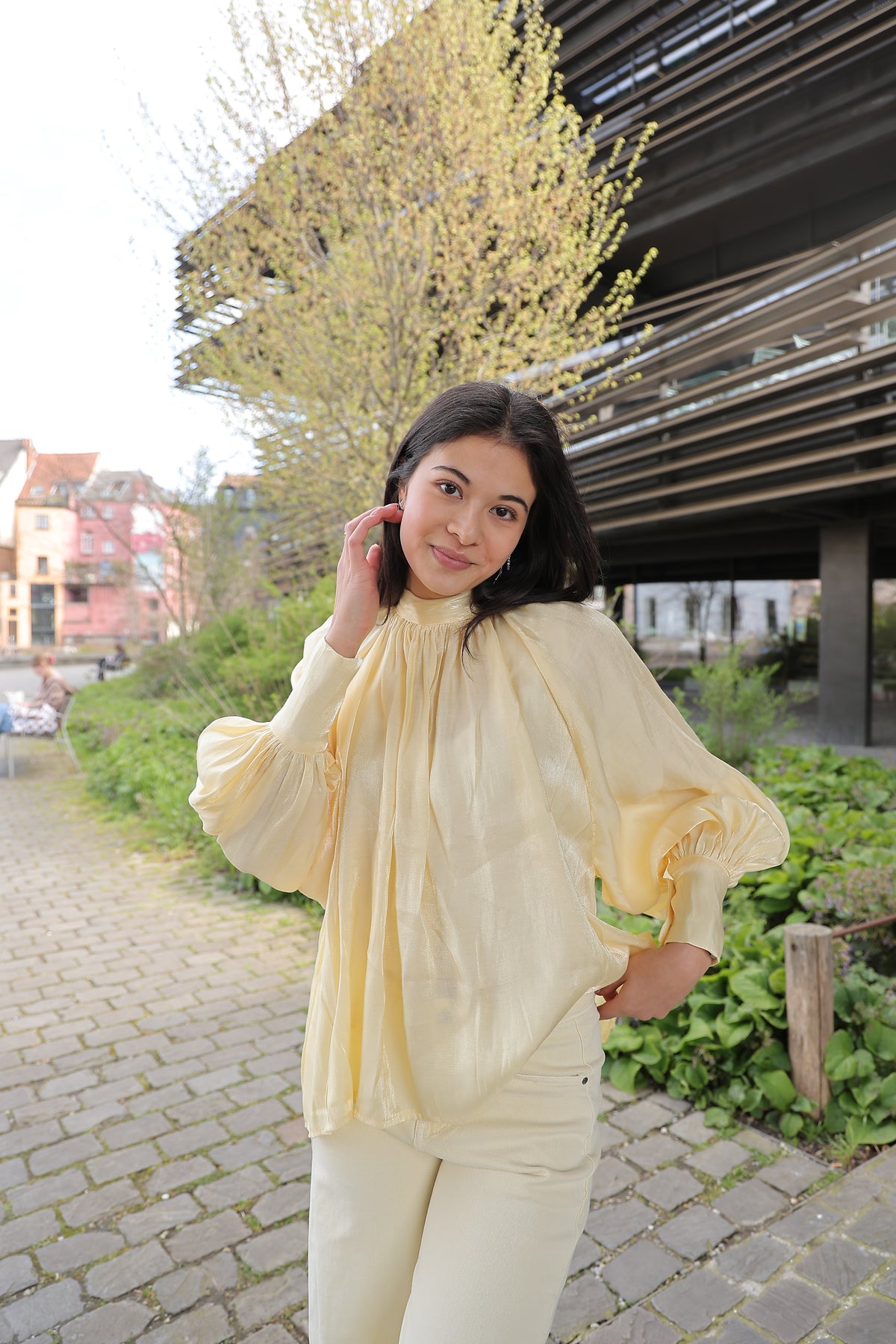 Elara Satin Blouse