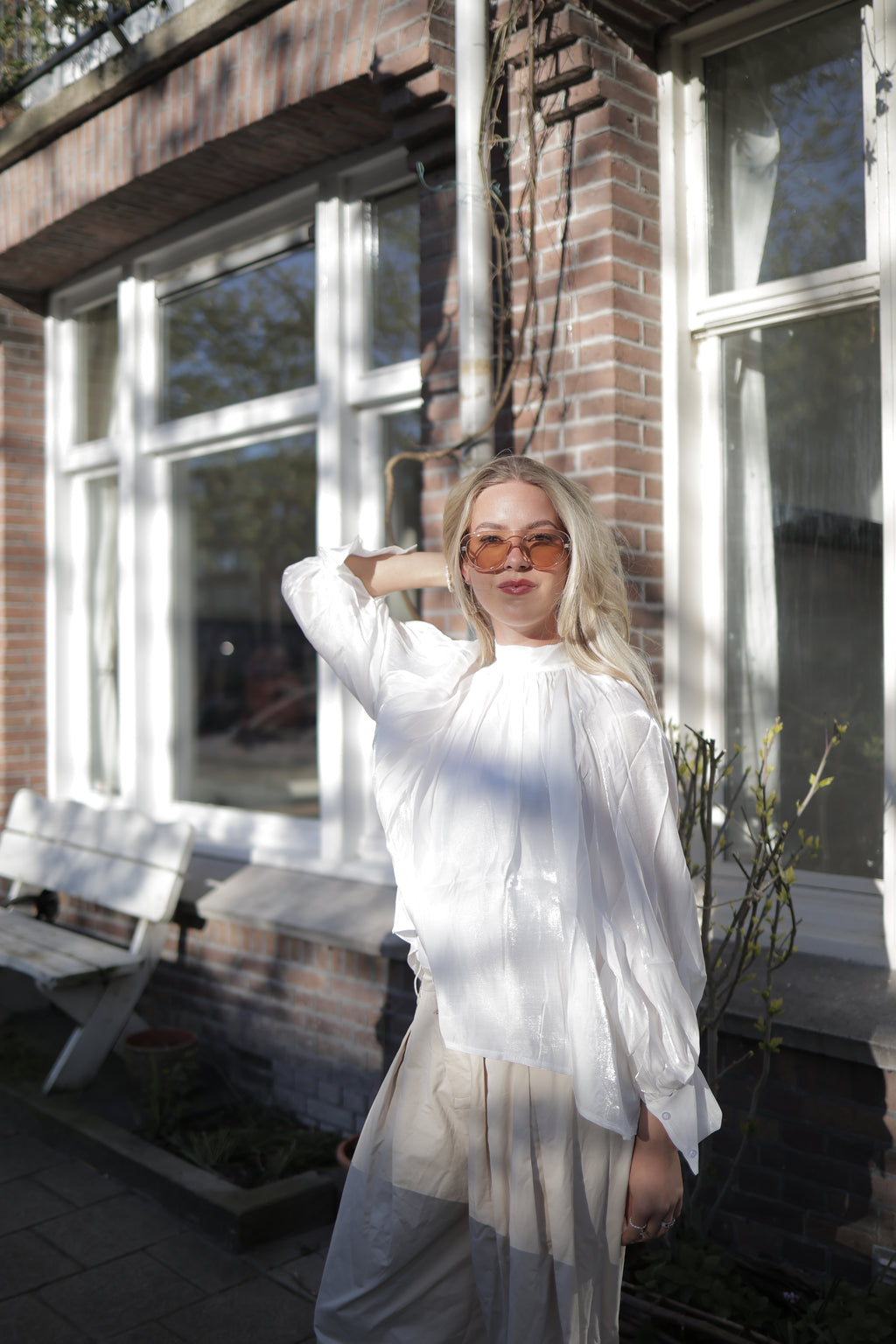 Elara Satin Blouse