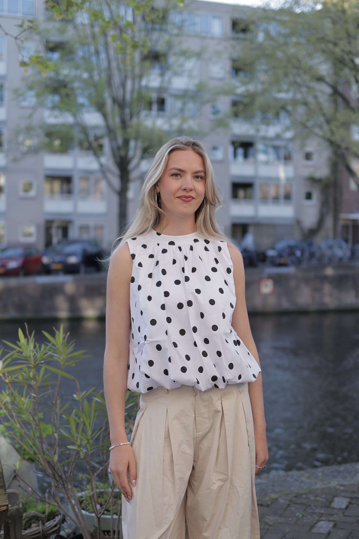 Elena Polka Top