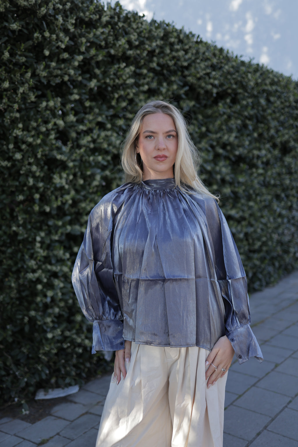 Elara Satin Blouse