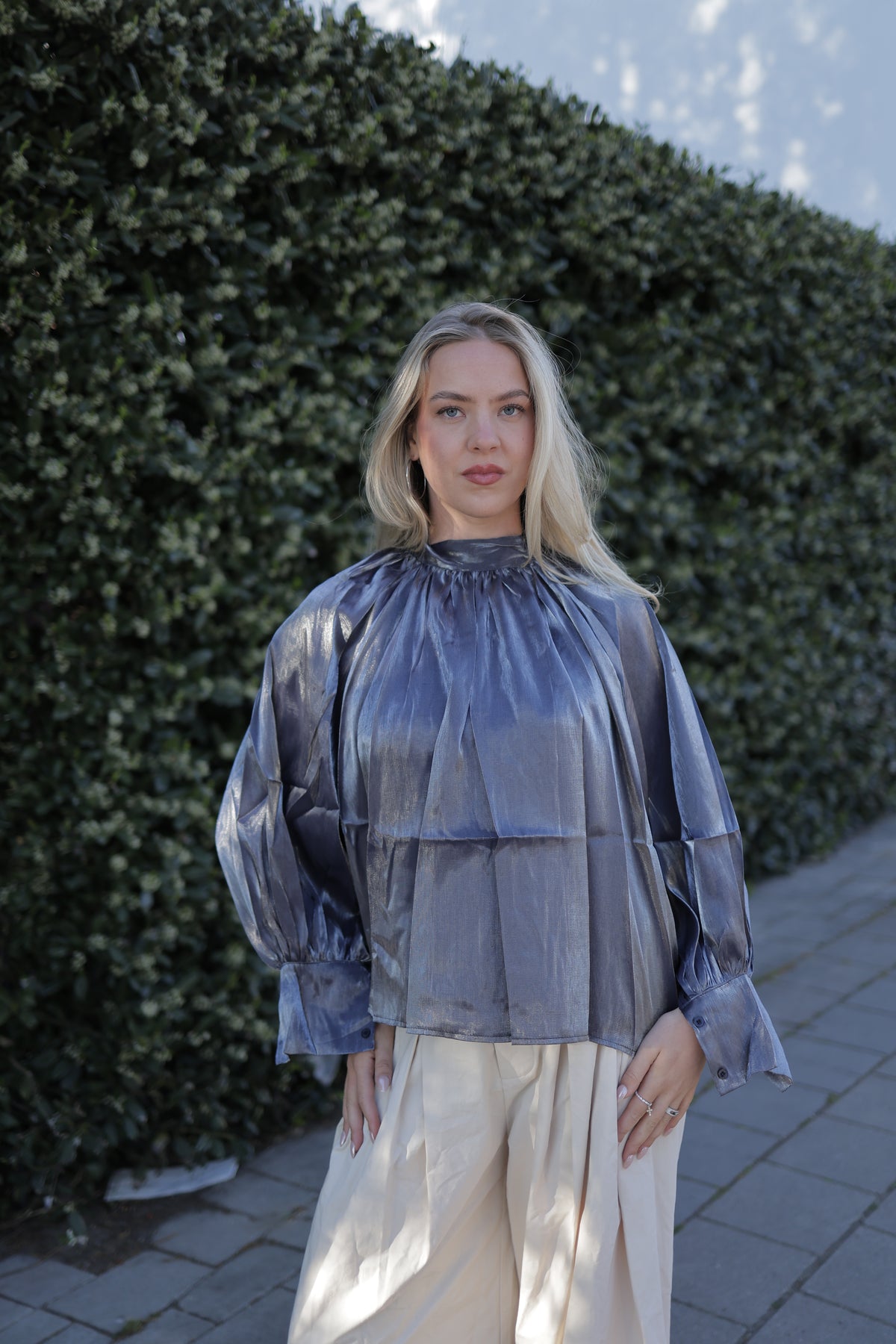 Elara Satin Blouse