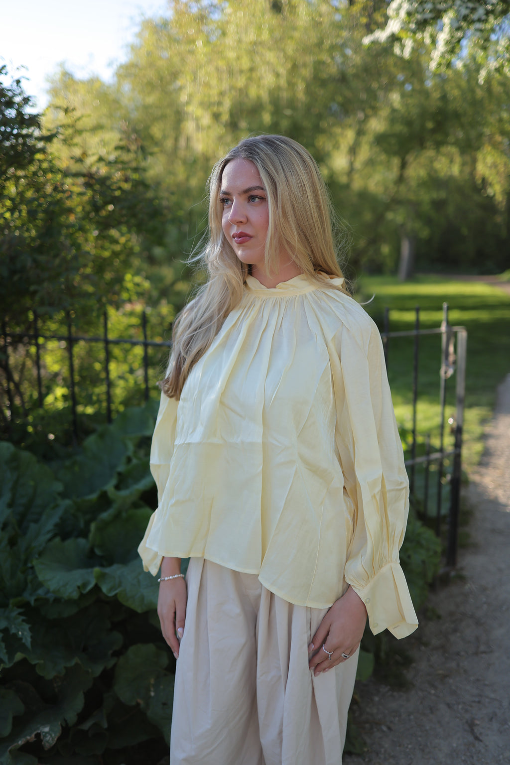 Elara Satin Blouse