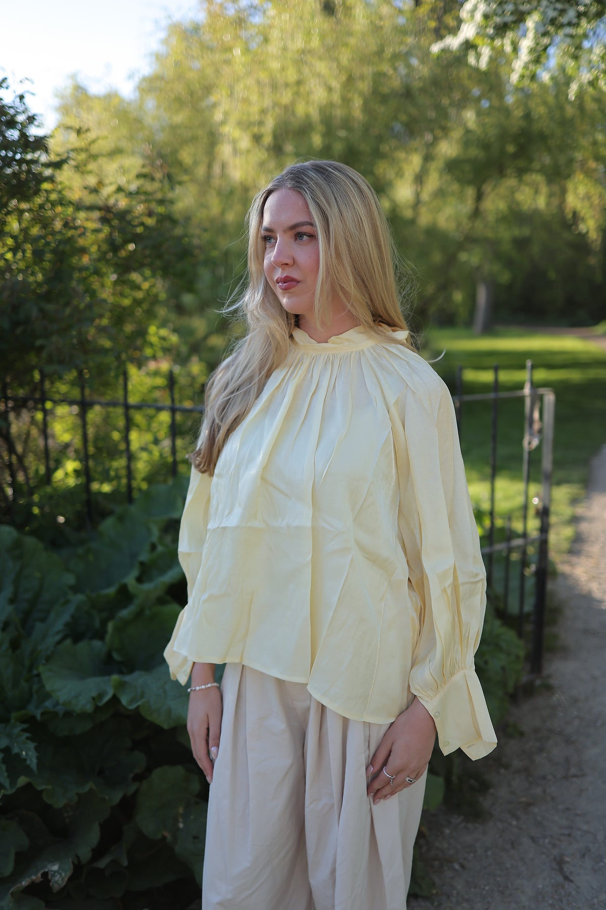 Elara Satin Blouse