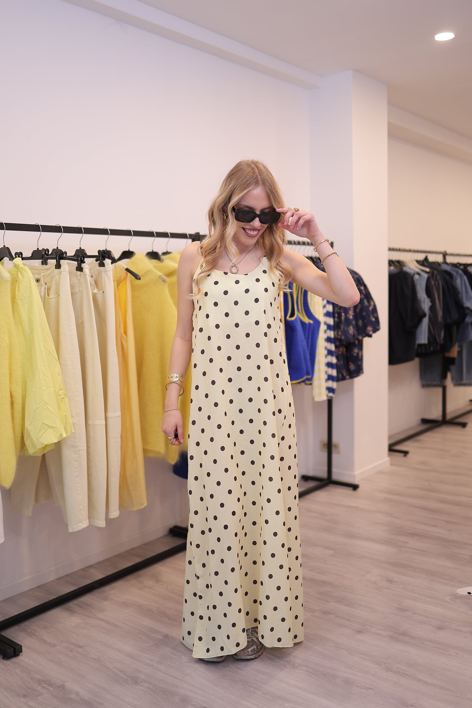 Mila Polka Dress