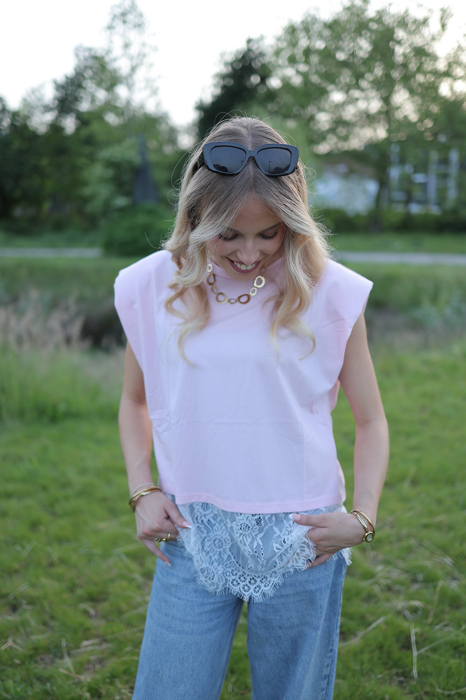 Nola Lace Top