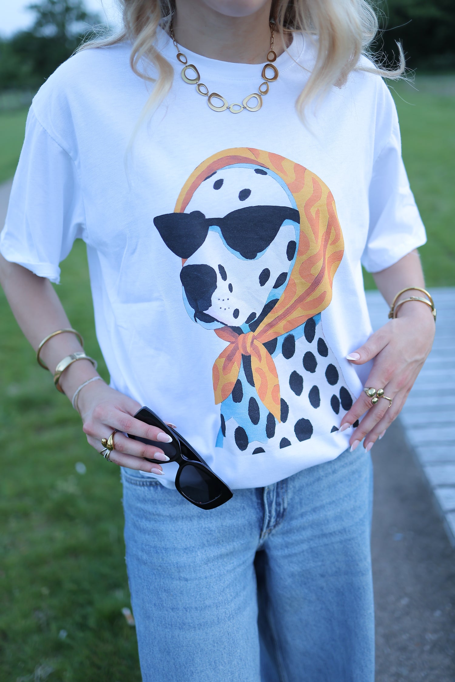 Coco Dalmatian Tee