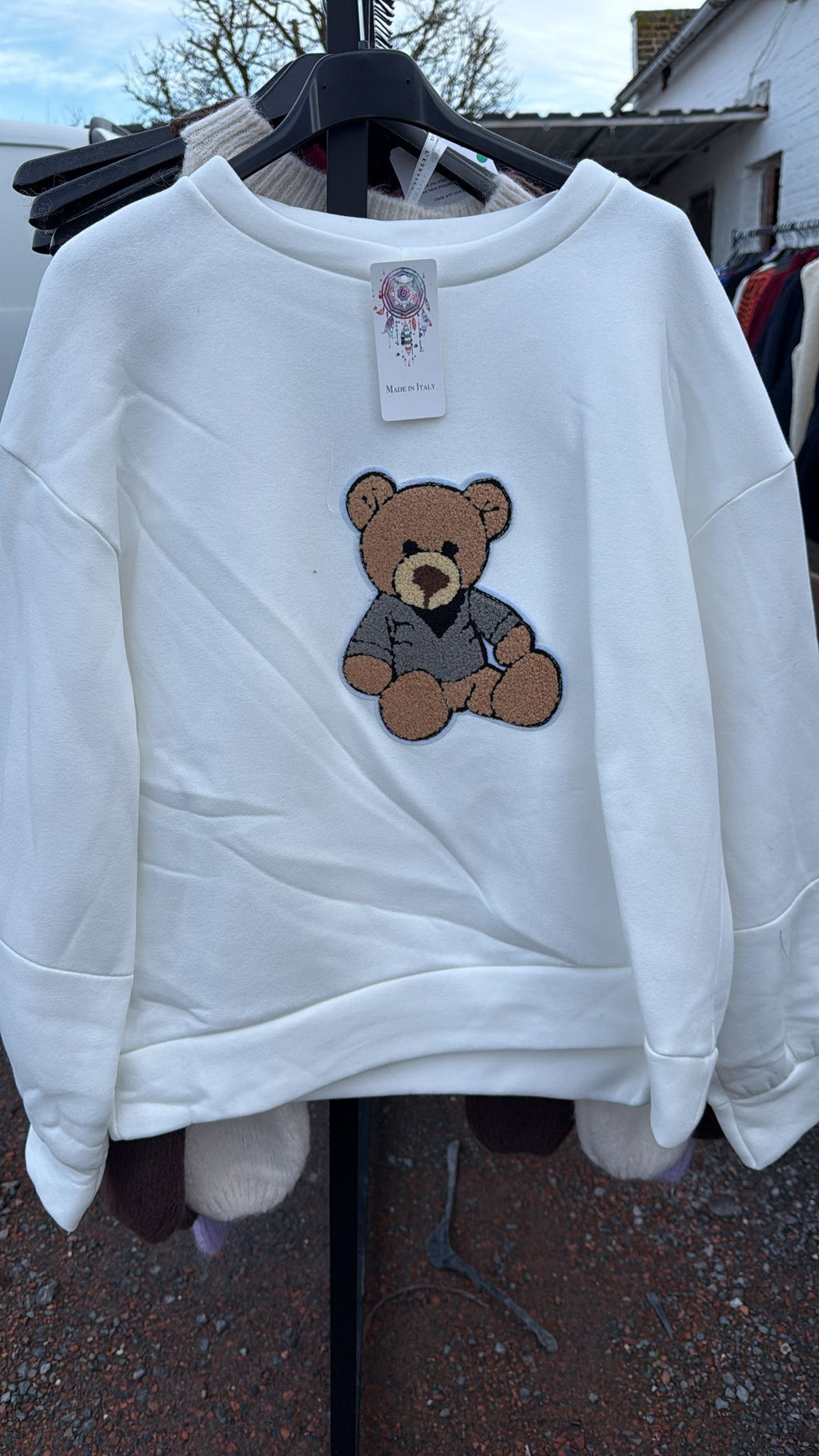 Pull en peluche