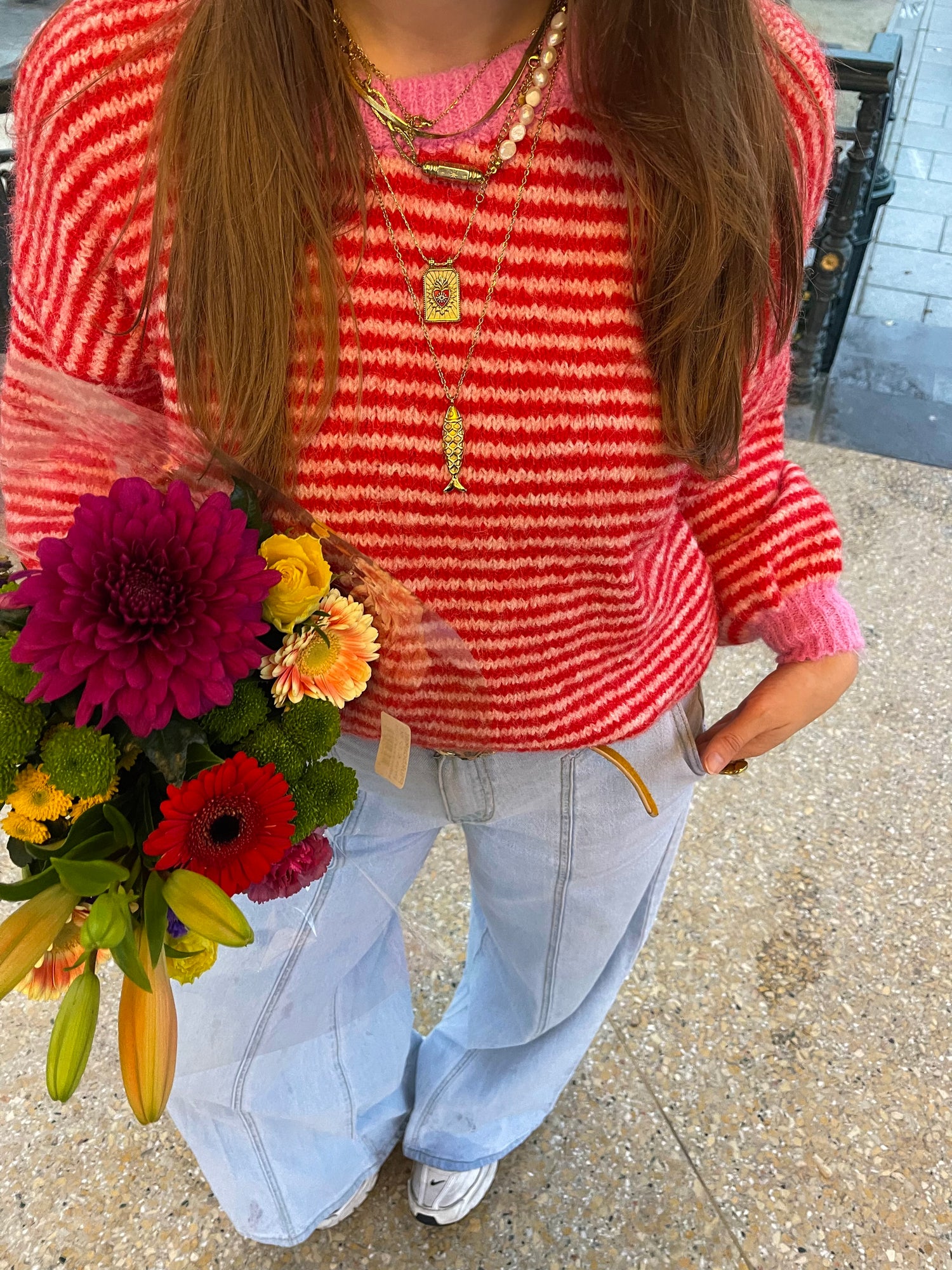 Claire Striped Sweater