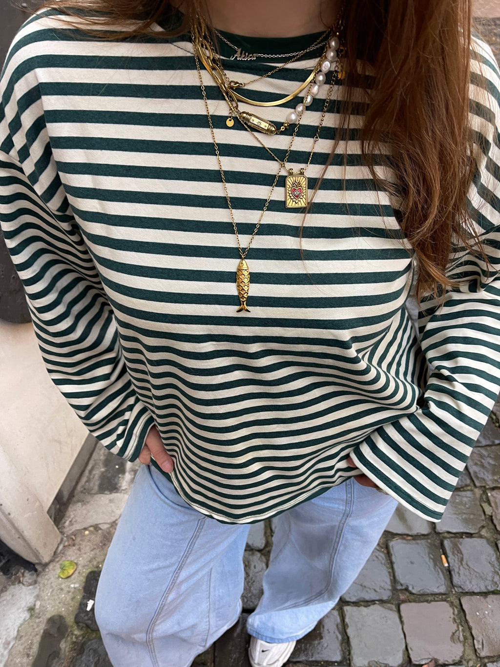 T-shirt rayé Sarah