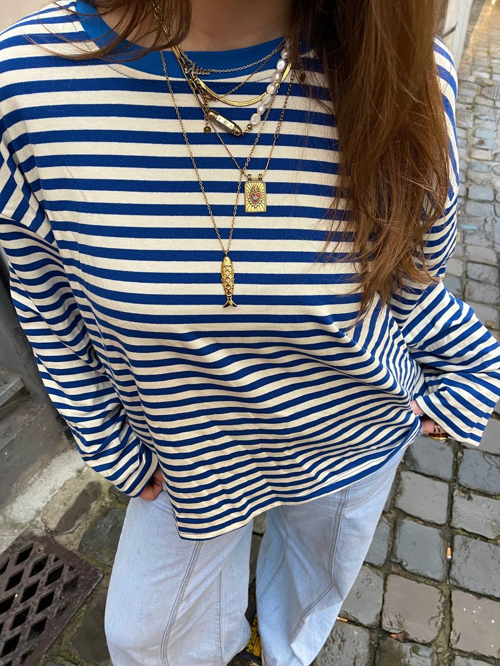 T-shirt rayé Sarah