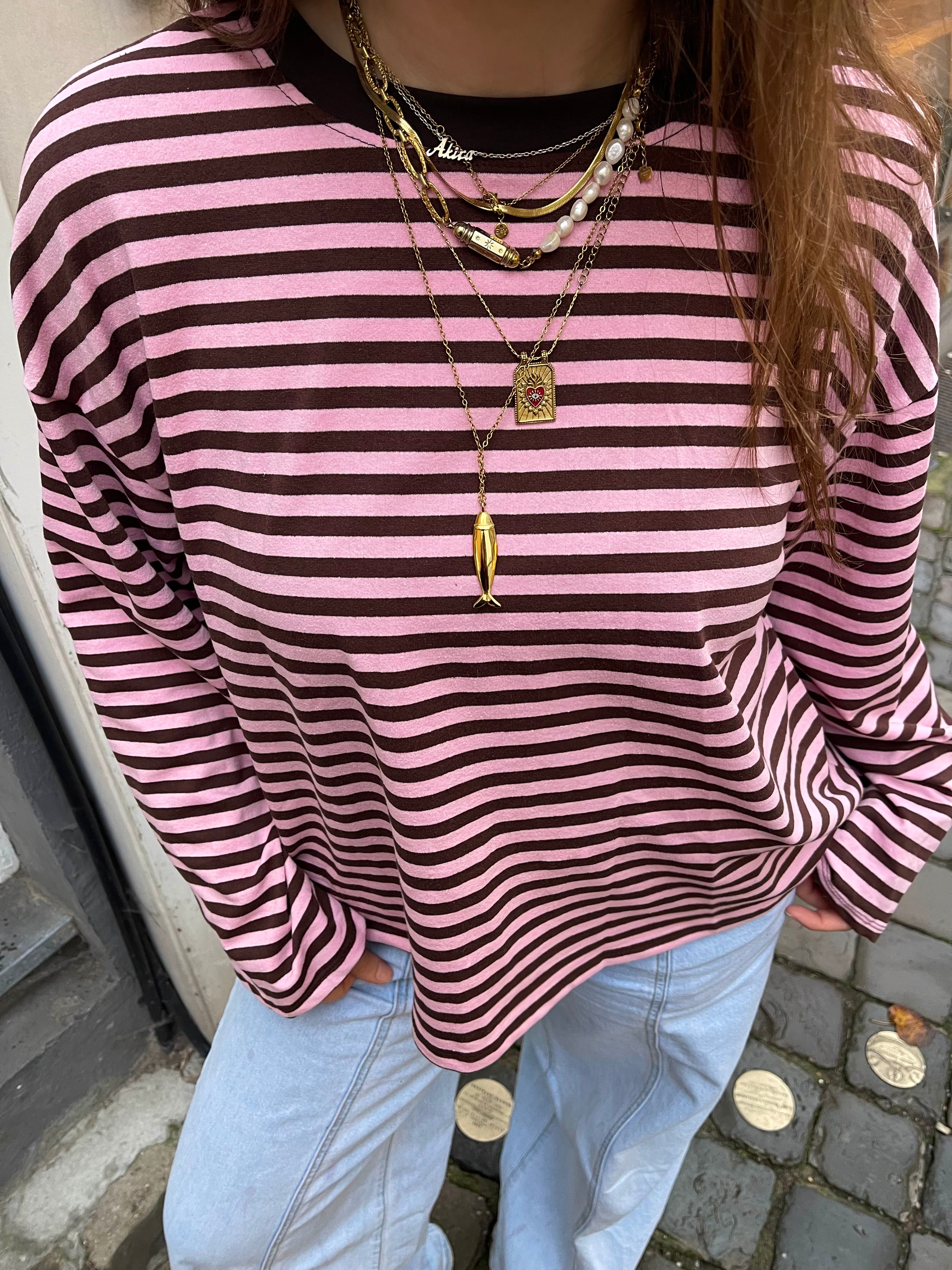 T-shirt rayé Sarah