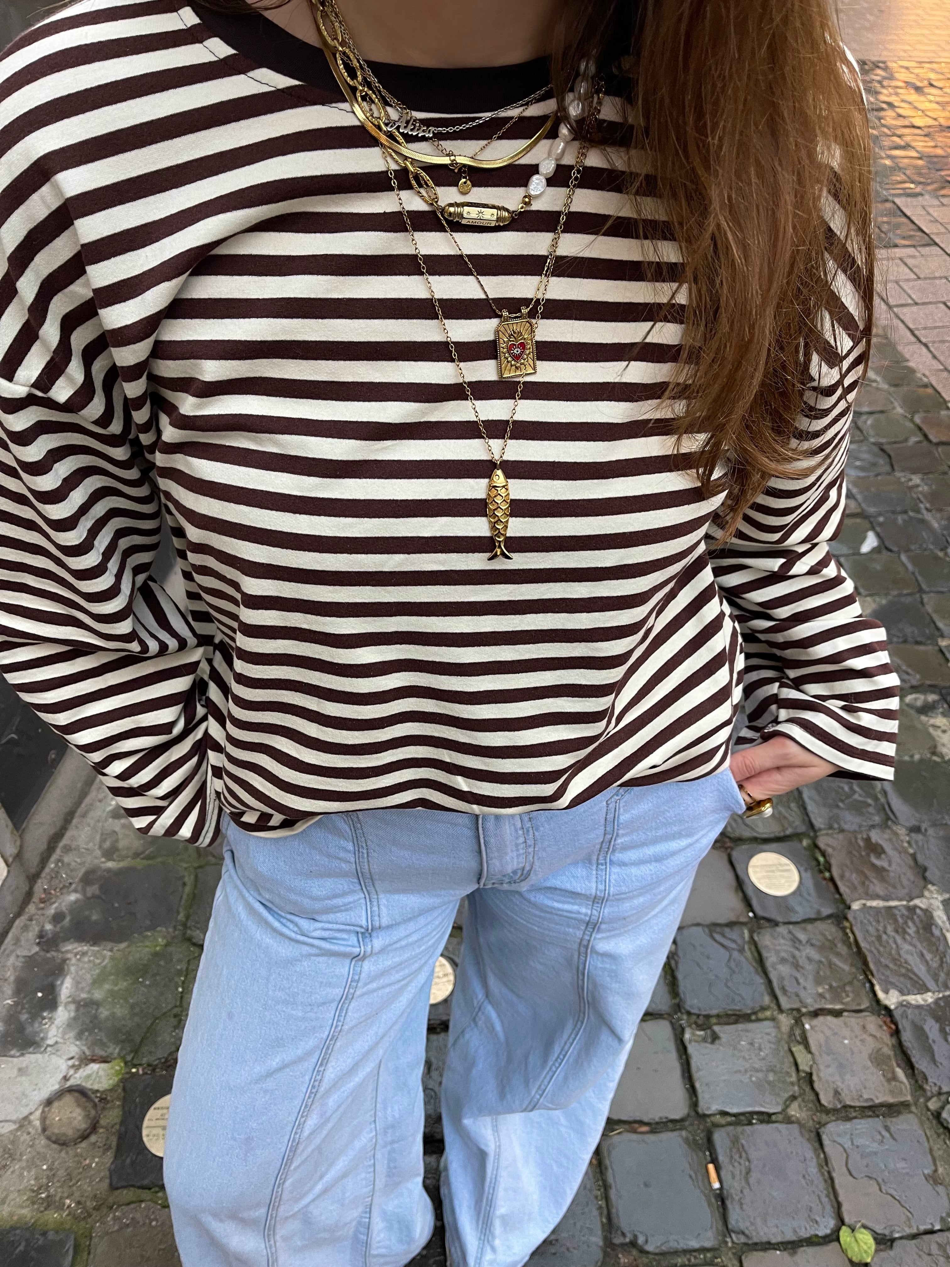 T-shirt rayé Sarah