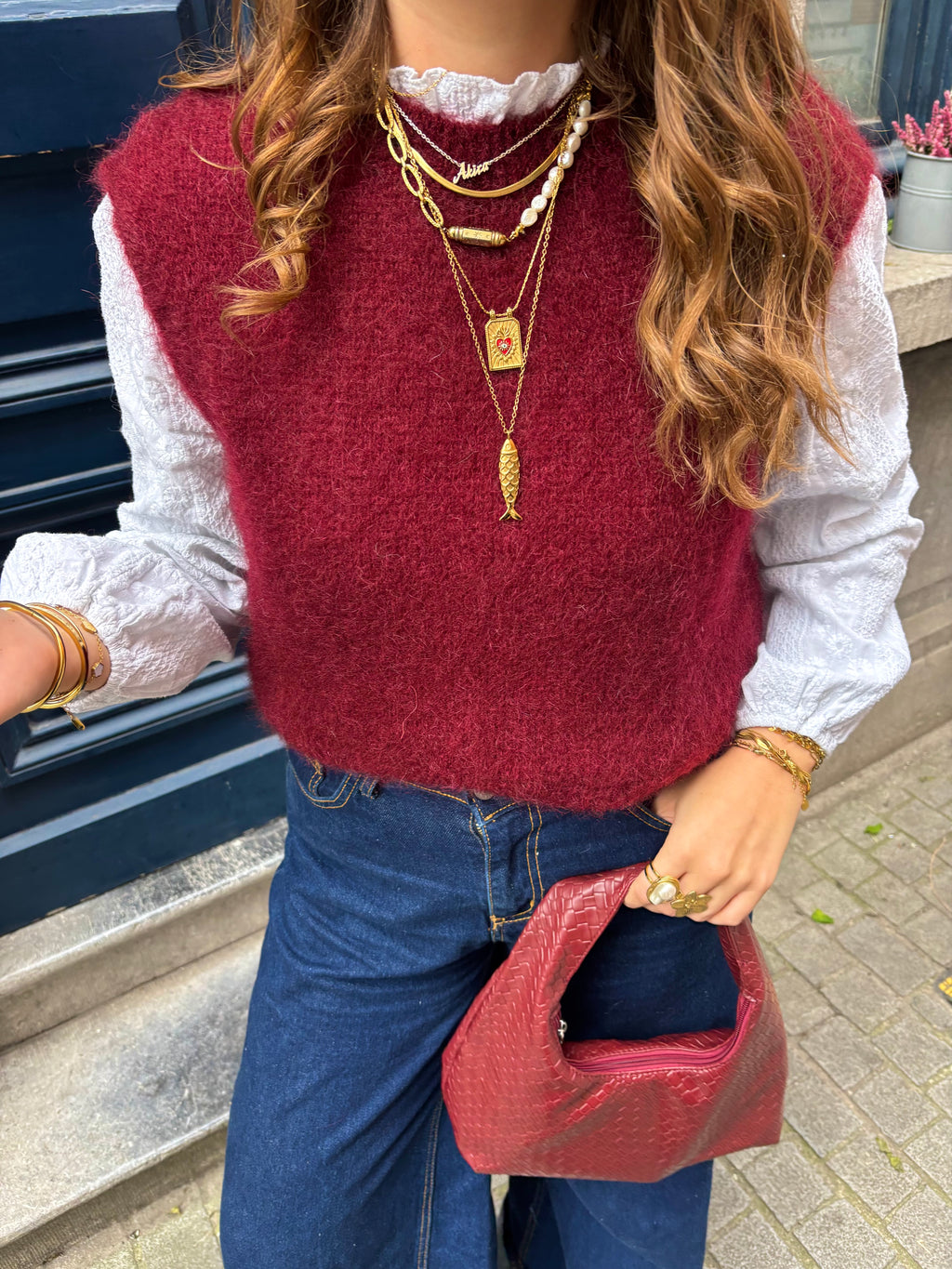 Débardeur en mohair