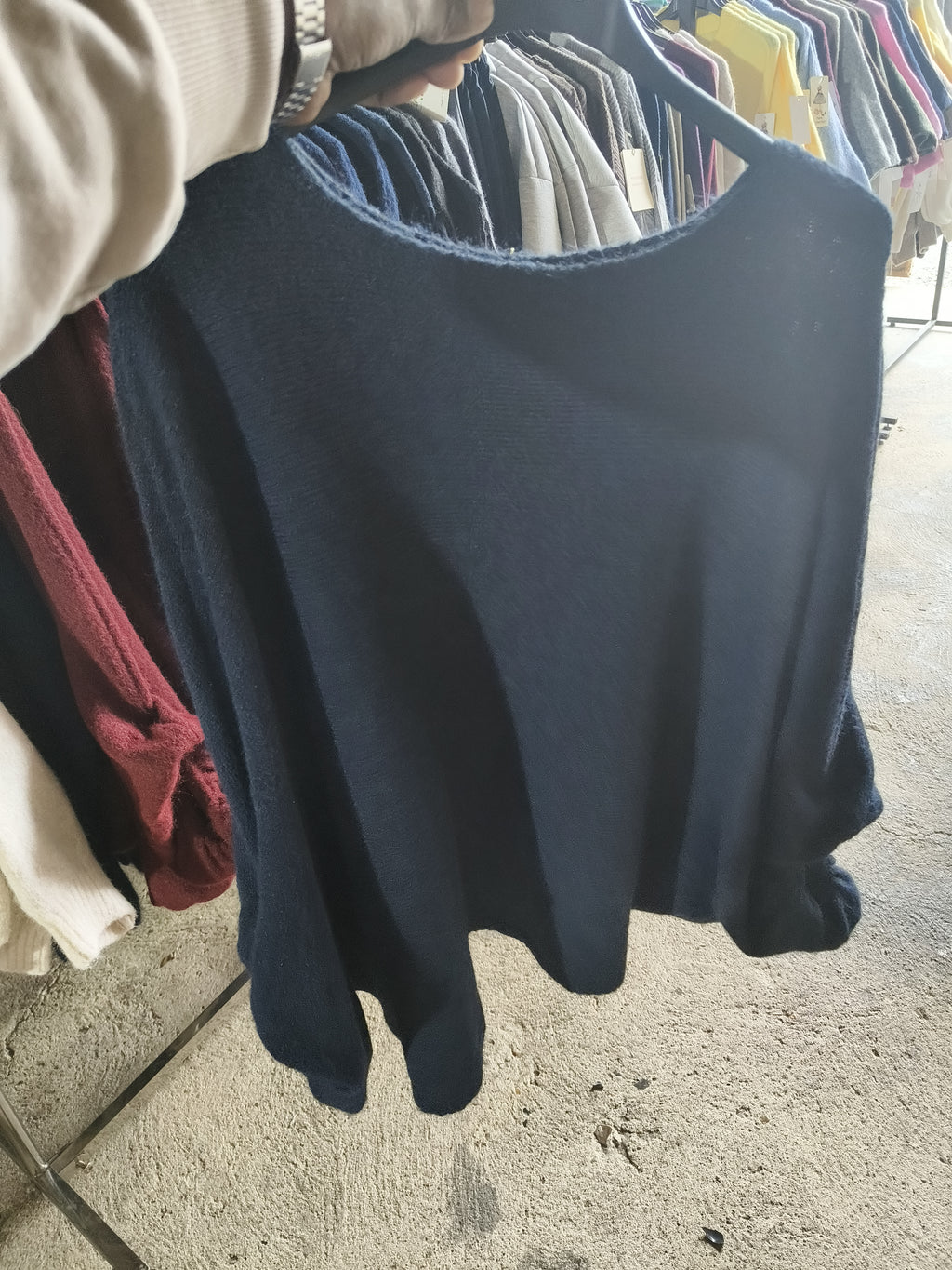 Wide Neck Sweater